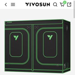 96”x48”x80” Grow Tent- Used