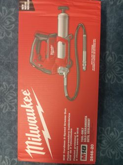 Milwaukee  M18 18V Lithium-Ion Cordless Grease Gun 2-Speed (Tool-Only)

