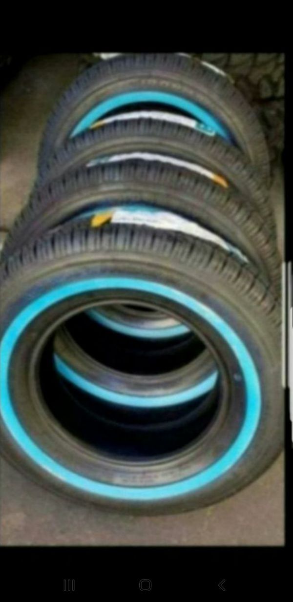 4 New 205/75/15 White Wall Tires P205/75/R15 inch tire whitewall for