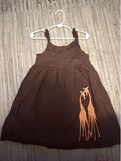 Janie & Jack Giraffe Dress 2T