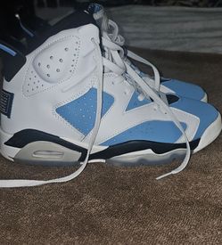 Jordan 6retro unc 8.5, CT(contact info removed) light blue and white