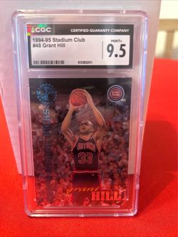 1994-95 Stadium Club Grant Hill Rookie Picks #48 – CGC 9.5 Mint+ – Rookie Insert