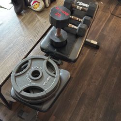 Weights And Chair 