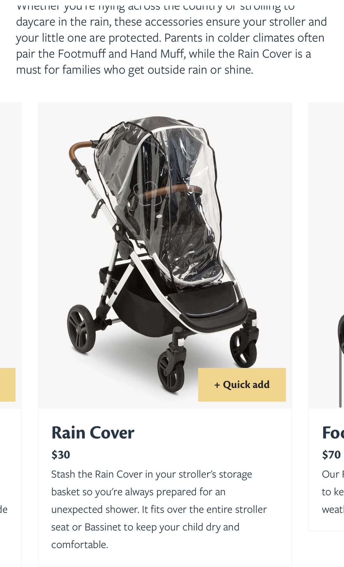 Mockingbird Stroller Plus Accessories! 