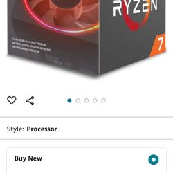 
Ryzen 2700X w/ wraith cooler CPU