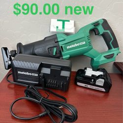 Reciprocating saw new $90.00 firm on price
