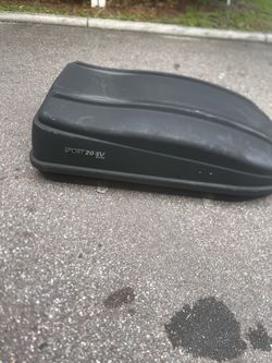 Sears SPORT 20-SV Rooftop Cargo Carrier. Nice clean good condition. Location below  31705 CR 54,  Wesley Chapel,  FL 33543 Storage Mart