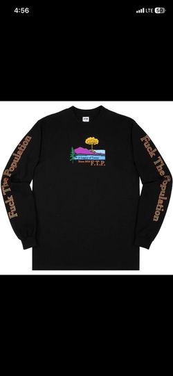 FTP ATOMIC L/S SHIRT BLACK SIZE LARGE NEW