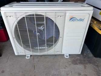 2025 Senville 12,000 BTU Mini Split Outdoor Unit Senville Leto Eco Series Mini Split Air Condensor.
