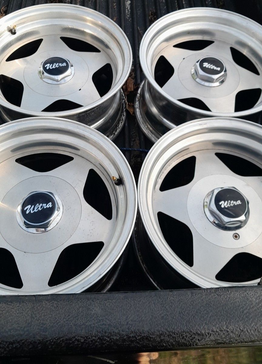 15" Eagle Alloy Ultra 5 Star Rims 