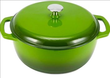 New Enameled Cast Iron Dutch Oven