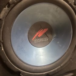 2- 12 Inch Kenwood Subs 