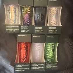 Starbucks Keychains (7) 