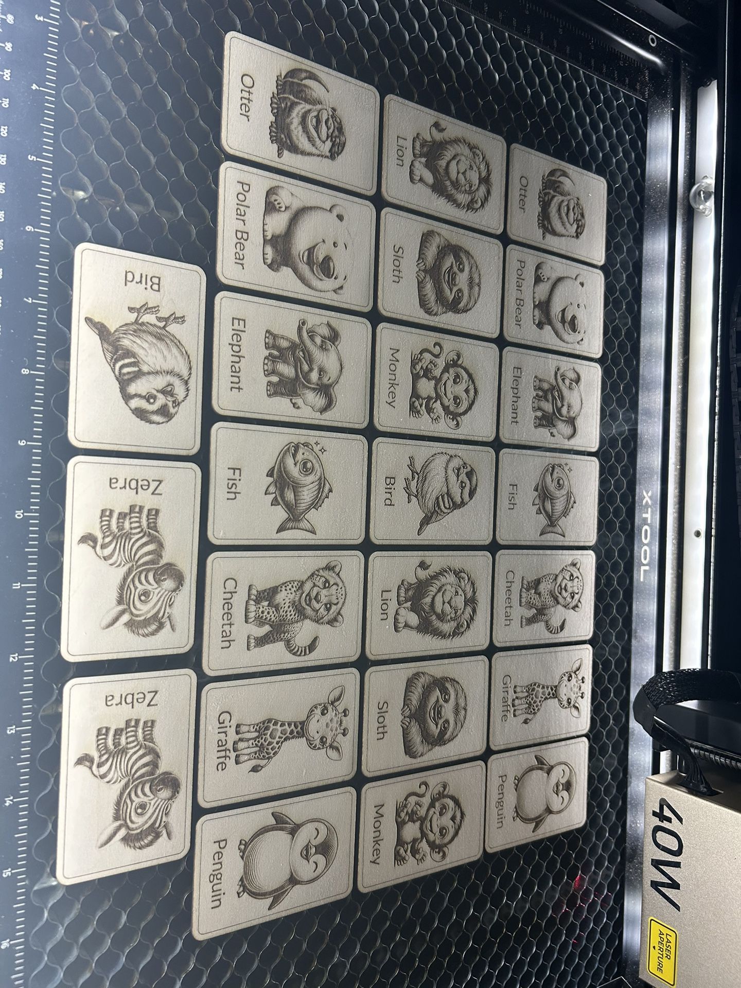 Wood Memory Game