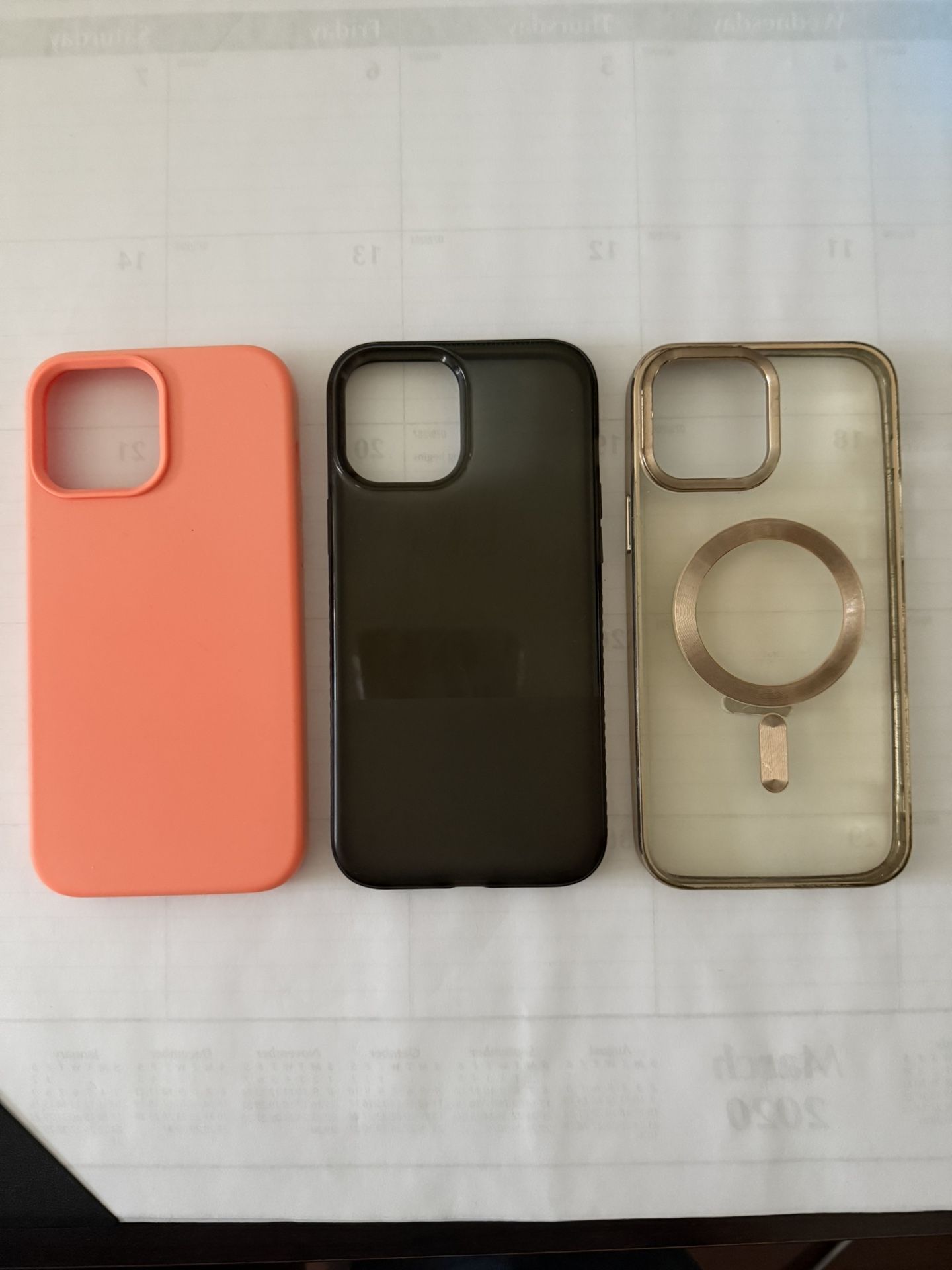 3 Cases For iPhone 12 Pro Max 