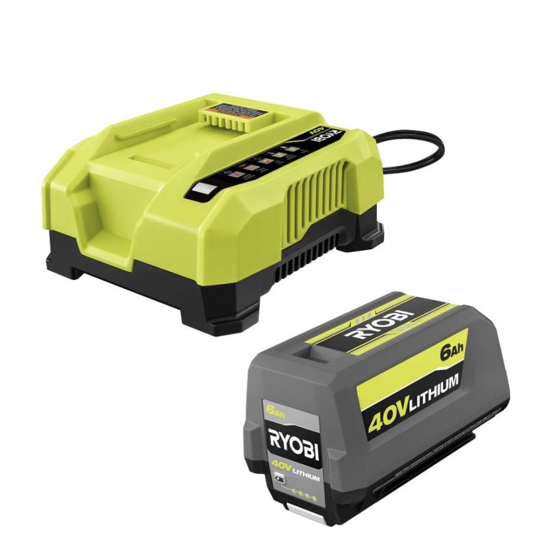 RYOBI 40V 6Ah Lithium Starter Kit