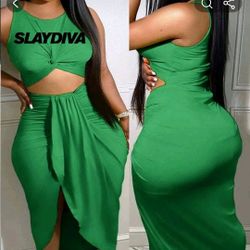 Brand New Green Shein Dress