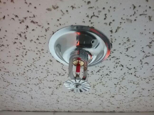 Fire head sprinkler hidden camera