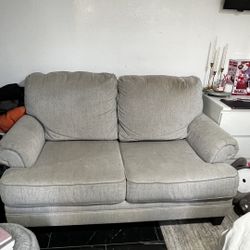 beige couch