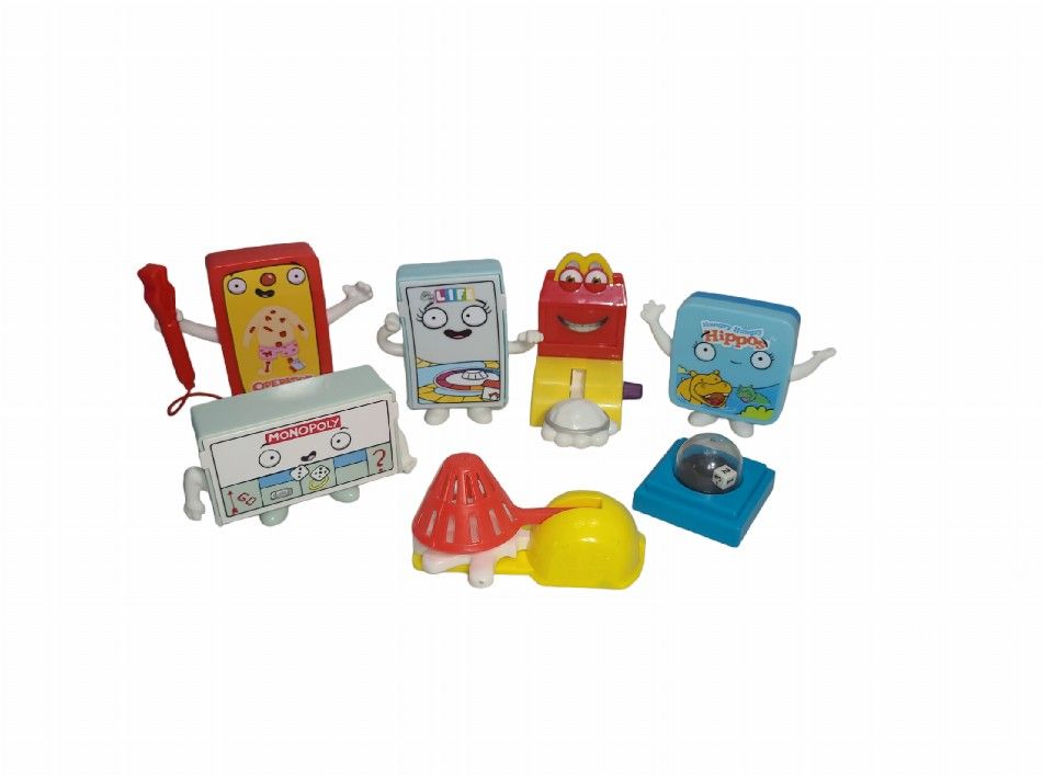 McDonald's Hasbro Mini Board Games Happy Meal Toys Lot 7 Games - Read Below