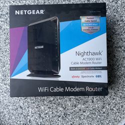 Brand New Netgear Nighthawk Cable Modem Router