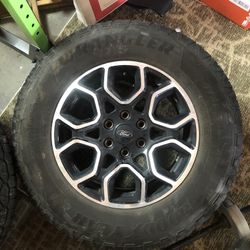 18” 2022 F150 SPORT wheels