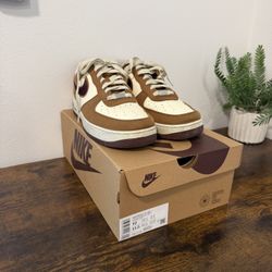 Nike Air Force 1 Low Brown Trainers 🤎👟