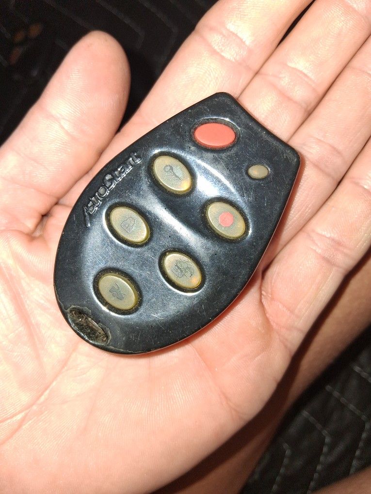 Astrostart J5F TX2000 Part 310 052 300 Factory OEM Key Fob Keyless Entry Remote Alarm Replace