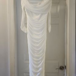 Ladies White Dress Size XL