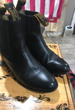 Botín De Piel “Negro”/ Size 4/ Mex 23