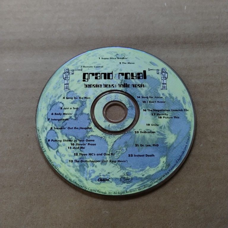 Beastie Boys - Hello Nasty - Grand Royal - CD *Disc Only!