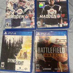 PS4 Games Used 2 Times Brand new 