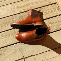 New: Nisolo Carmen Chelsea Boot in Brandy Size 9