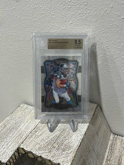 2017 Panini Select Christian McCaffrey #155 Premier Level Rookie RC BGS 9.5