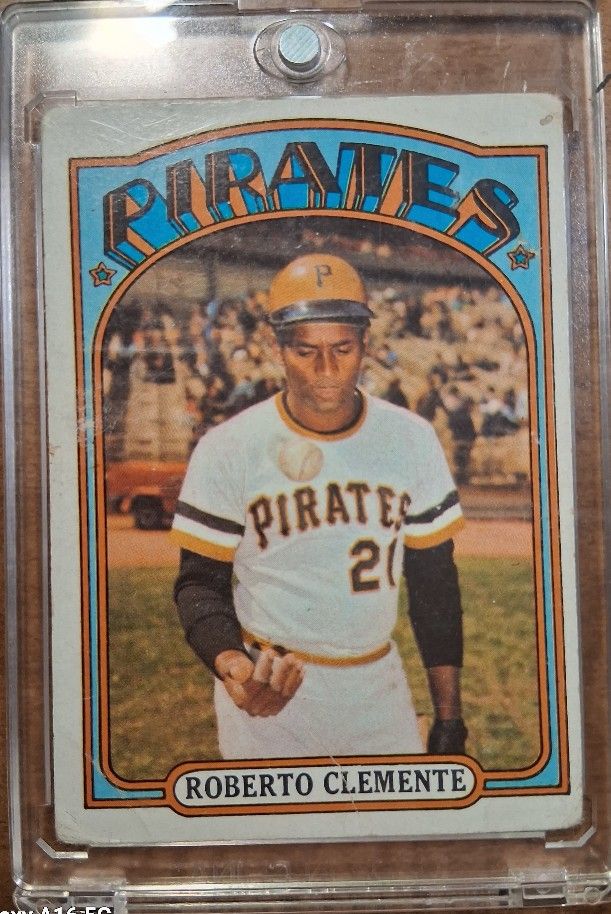 1972 Roberto Clemente Collectible Card