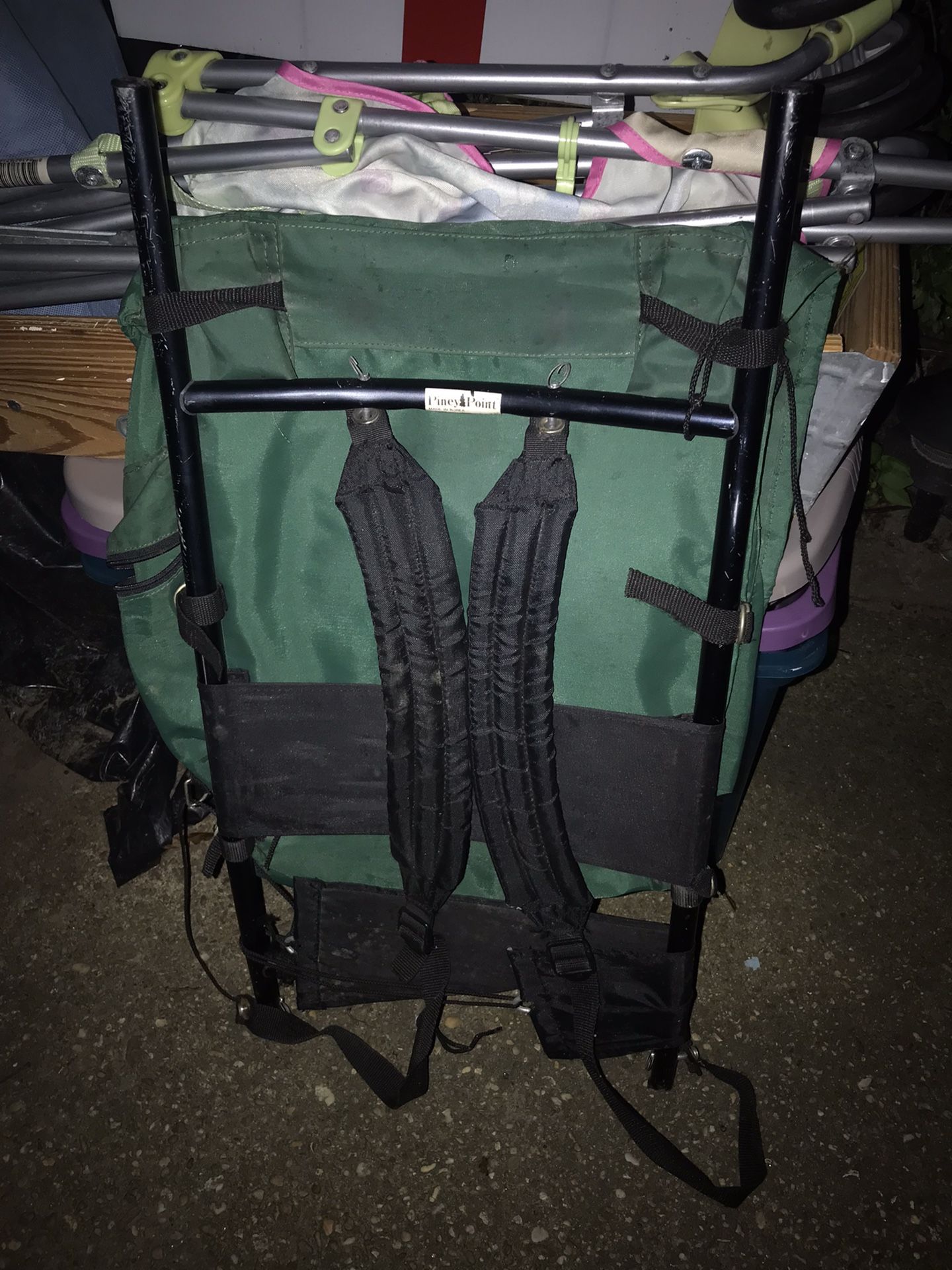 Very Nice Aluminum Frame Hiking Backpack Only $25