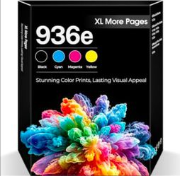 936e 936 Ink Cartridges OfficeJet 9125e 9120e 9135e Compatible for HP 936e
Loc.r2.f