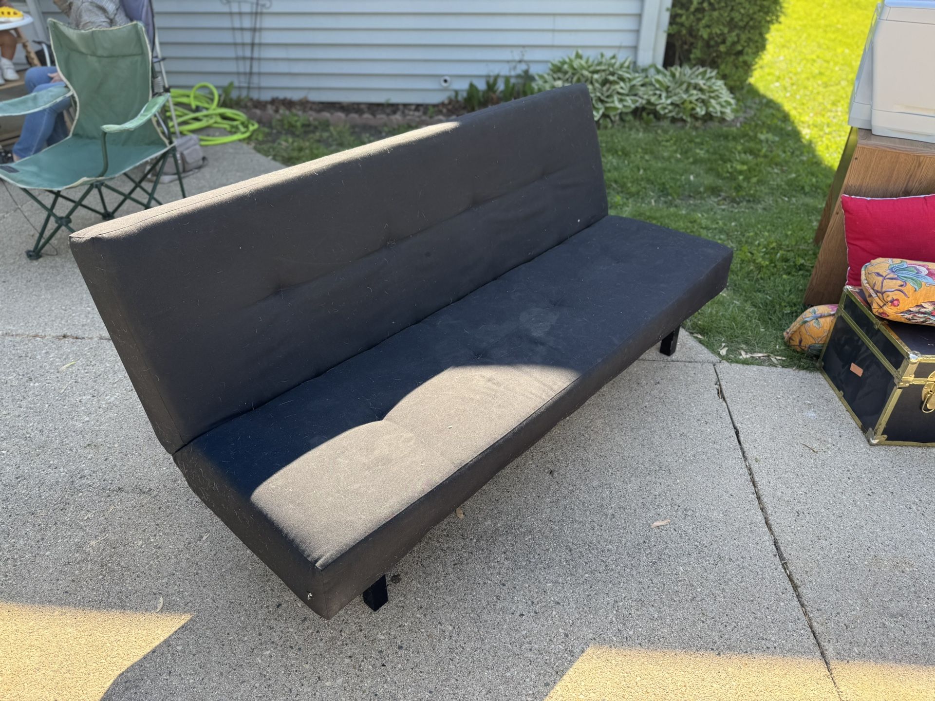 Black Futon Sofa