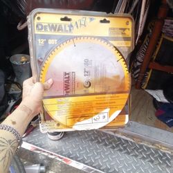 12" DeWalt 80t Saw Blade