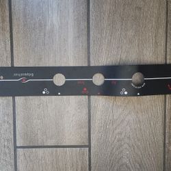 RV Stove Atwood Wedgewood Vision range stove label