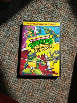 Teenage mutant ninja turtles Cowabunga classics dvd... new