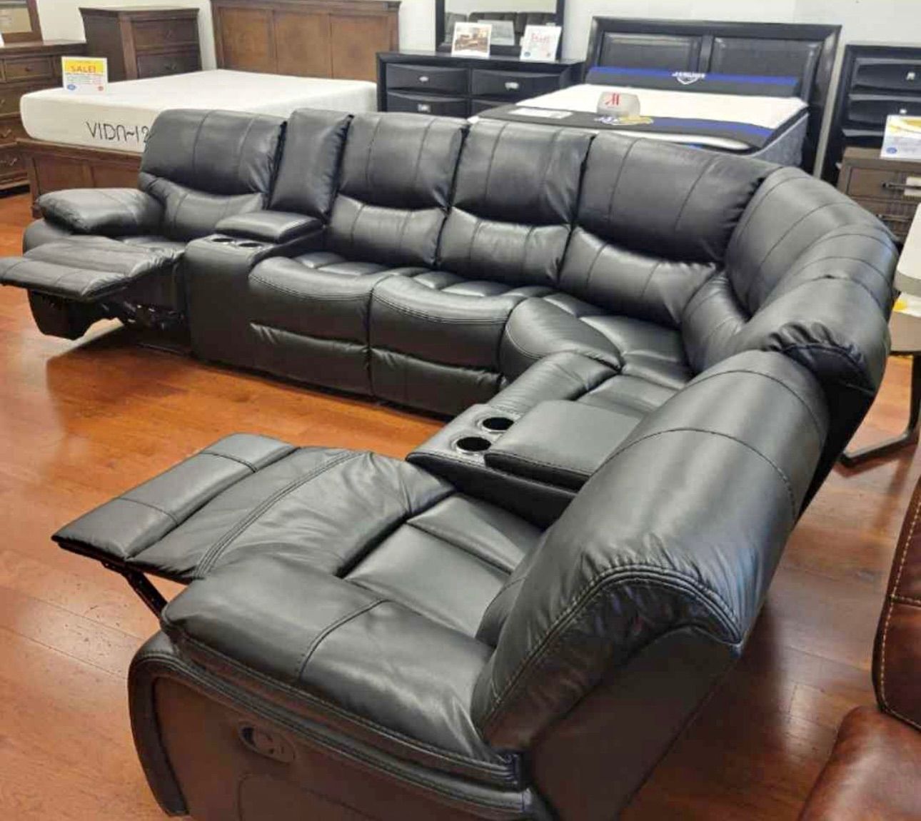 Madrid reclining sectional only $1499