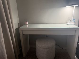 Glass vanity