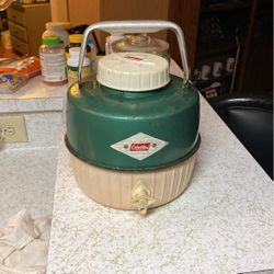 Vintage Coleman Gallon Cooler Dimond Logo