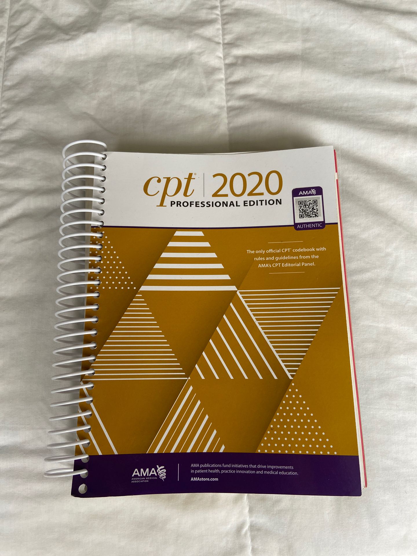 CPT 2020 Codebook with rules and guidelines from the AMAs CPT Editorial Panel