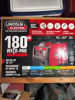 Lincon Electric Welder pak