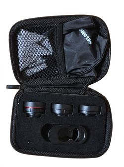Nelomo Phone Lens Kit - 3 Lenses - Professional Phone Photography