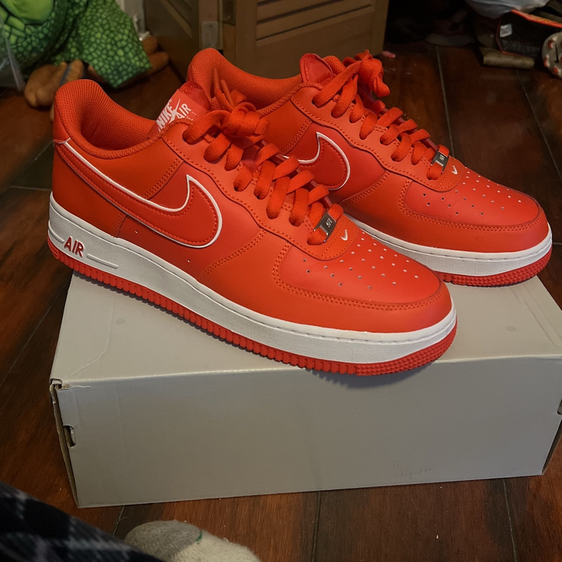 nike air force 1 low picante red
