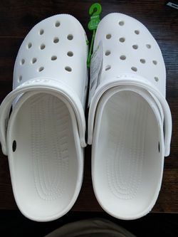 New white Crocs size men 11