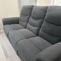 Dark gray 3 Seat Couch